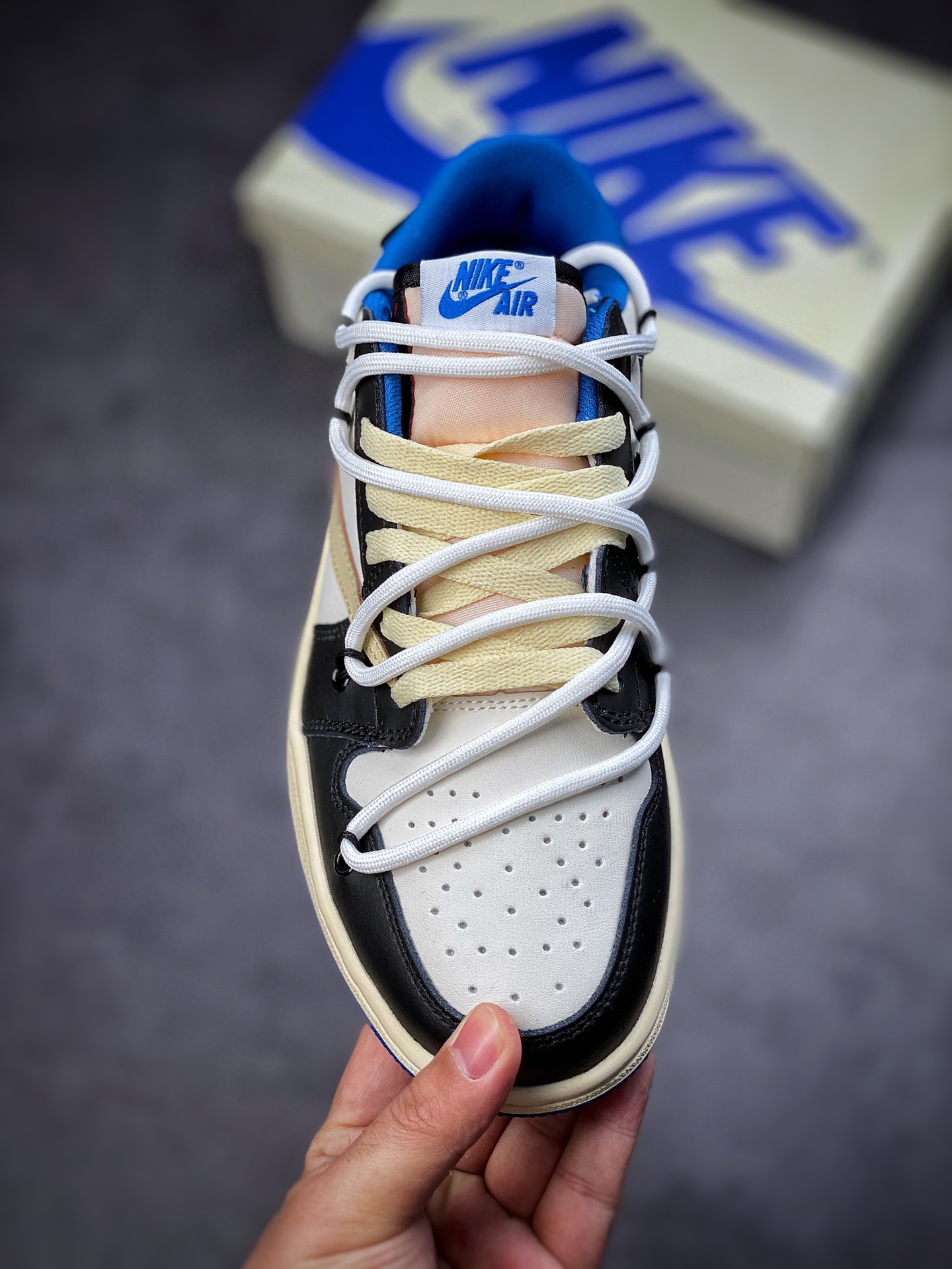 170 Futura x Nike Dunk Low SB联名 解构绑带滑板鞋 CQ4277-001