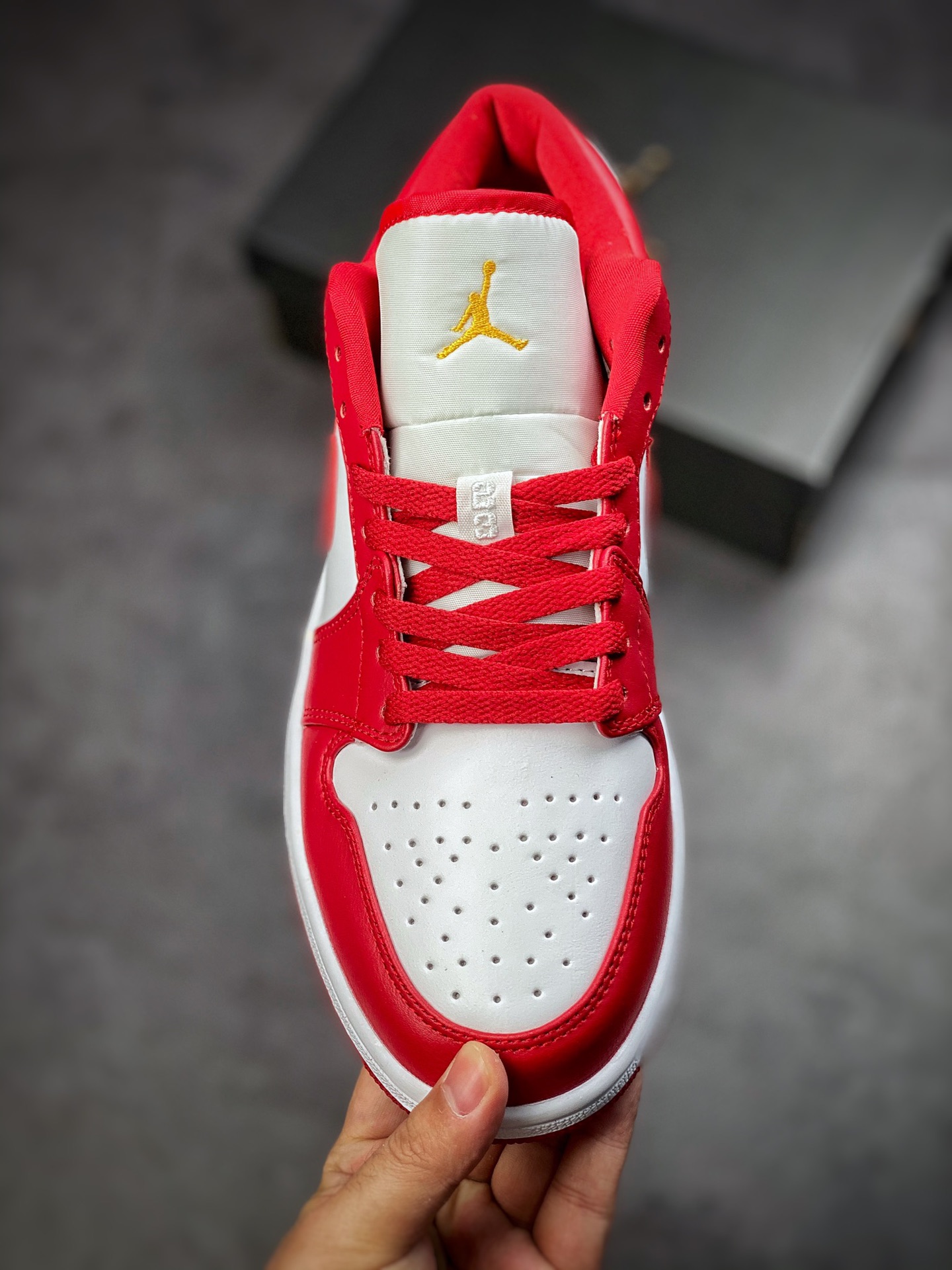 200 Air Jordan 1 Low 白红 AJ1乔1低帮休闲板鞋 553558-607