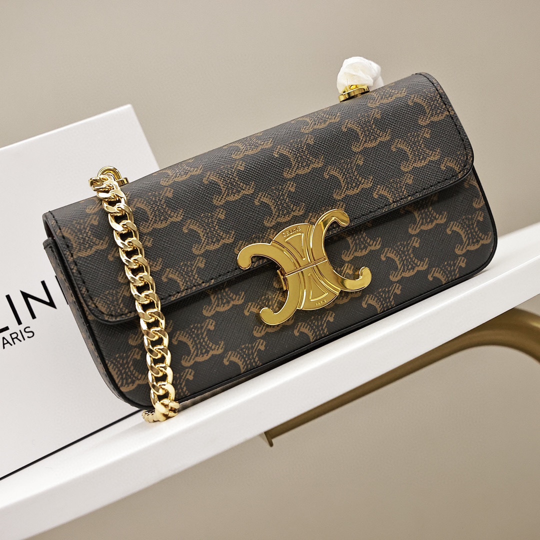 J0   Celine 赛琳新品链条腋下包