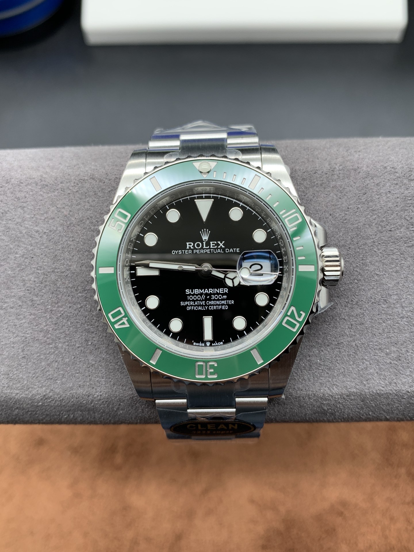 ROLEX Rolex трэцяга пакалення Hulk - топ-якасць