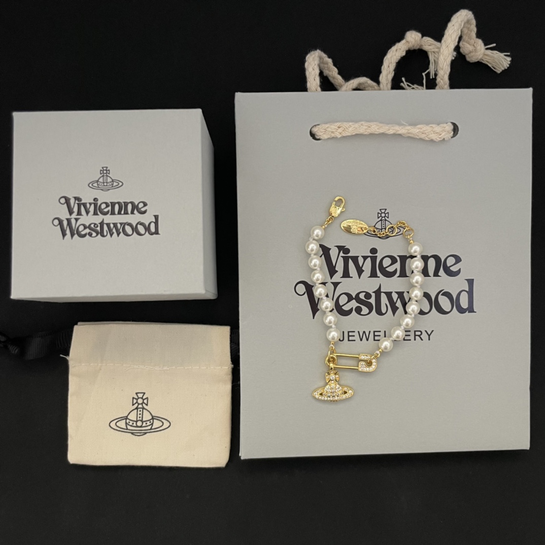 Vivienne Westwood 西太后 别针手链