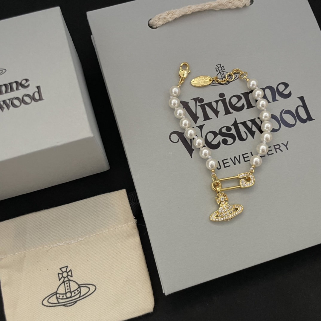 Vivienne Westwood 西太后 别针手链