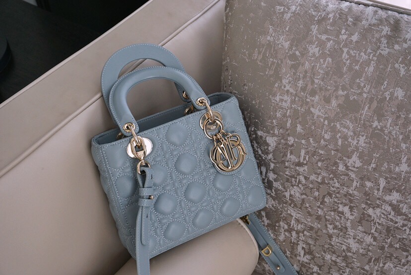 Dior Lady 1:1
 Handbags Crossbody & Shoulder Bags Grey