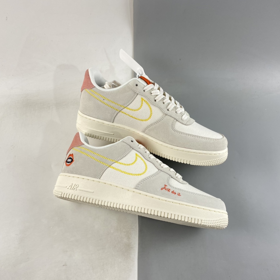 P200 Nike Air Force 1’07 Low "Burlap Suede Rock And Roll" 摇滚元素 DQ7656-100