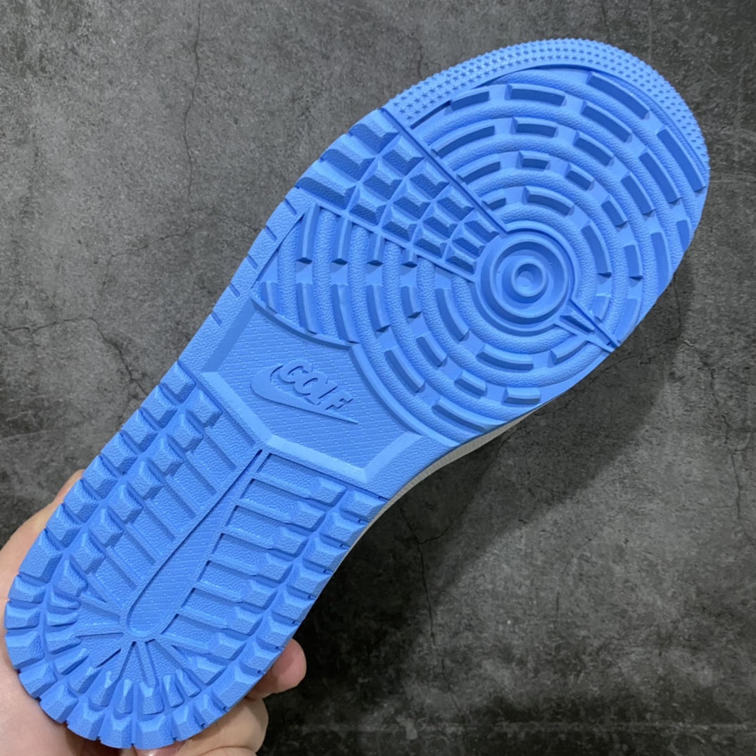 图片[8]-纯原AJ1 高尔夫系列上架 Air Jordan AJ1 Low Golf 北卡蓝 原鞋开模 私模大底开发 原厂内置气垫 全头层小牛皮 高清洁度 正确上翘鞋型 鞋舌AJ原厂专用牛津布+AJ专用反口珍珠布 原厂无杂质高弹内里海棉+特殊封边弹力鞋带 货号：DD9315-100 尺码：36-46-选品中心