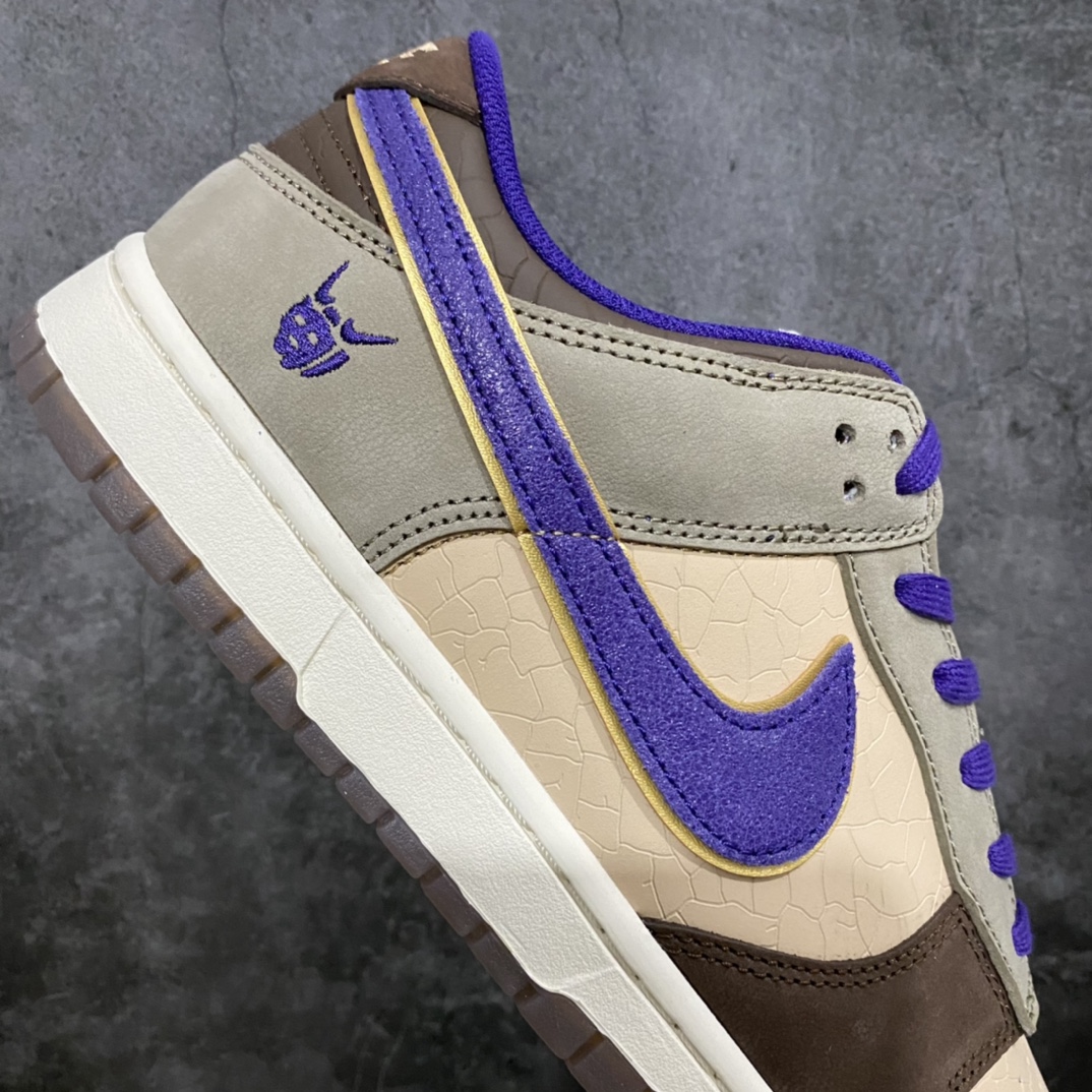 图片[7]-PK版本Dunk Low “Setsubun” 棕色 魔神 复古休闲板鞋 货号：DQ5009-268 顶级纯原生产线 独家原版原盒开模打造 原厂织唛标 一致匹配原版 原楦原纸板开发 匹配原版98%以上 后跟垫棉独家呈现 后跟反口里弧度正确 全新后跟电绣 电绣针数与正品一致 原厂皮料 质感无敌 皮料切割干净 无任何毛边 清洁度细节完美 尺码：36 36.5 37.5 38 38.5 39 40 40.5 41 42 42.5 43 44 44.5 45 46 47.5-选品中心