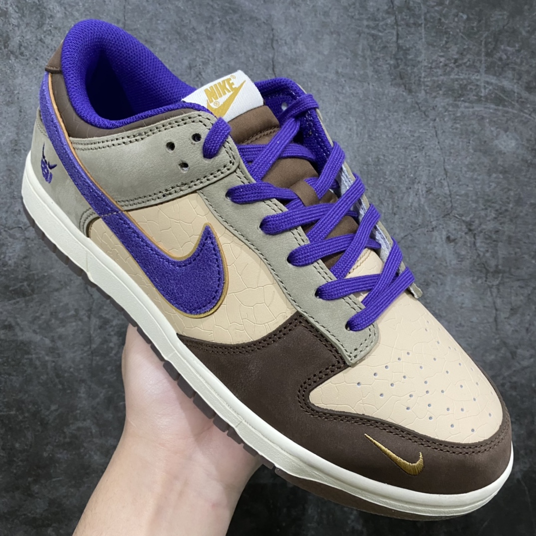 图片[4]-PK版本Dunk Low “Setsubun” 棕色 魔神 复古休闲板鞋 货号：DQ5009-268 顶级纯原生产线 独家原版原盒开模打造 原厂织唛标 一致匹配原版 原楦原纸板开发 匹配原版98%以上 后跟垫棉独家呈现 后跟反口里弧度正确 全新后跟电绣 电绣针数与正品一致 原厂皮料 质感无敌 皮料切割干净 无任何毛边 清洁度细节完美 尺码：36 36.5 37.5 38 38.5 39 40 40.5 41 42 42.5 43 44 44.5 45 46 47.5-选品中心