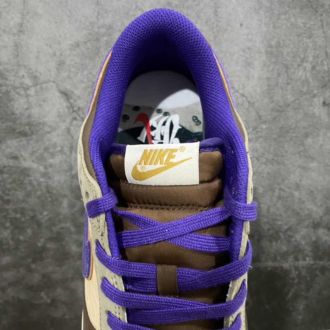 图片[8]-PK版本Dunk Low “Setsubun” 棕色 魔神 复古休闲板鞋 货号：DQ5009-268 顶级纯原生产线 独家原版原盒开模打造 原厂织唛标 一致匹配原版 原楦原纸板开发 匹配原版98%以上 后跟垫棉独家呈现 后跟反口里弧度正确 全新后跟电绣 电绣针数与正品一致 原厂皮料 质感无敌 皮料切割干净 无任何毛边 清洁度细节完美 尺码：36 36.5 37.5 38 38.5 39 40 40.5 41 42 42.5 43 44 44.5 45 46 47.5-选品中心