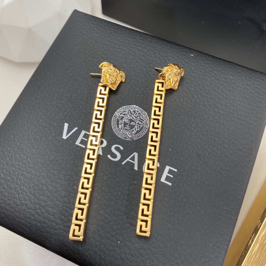 Versace Jewelry Earring Gold