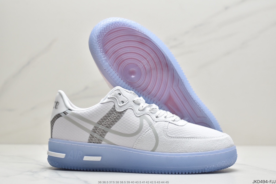 160 耐克 Nike Air Force 1 React QS 空军一号 低帮 CQ8879-100