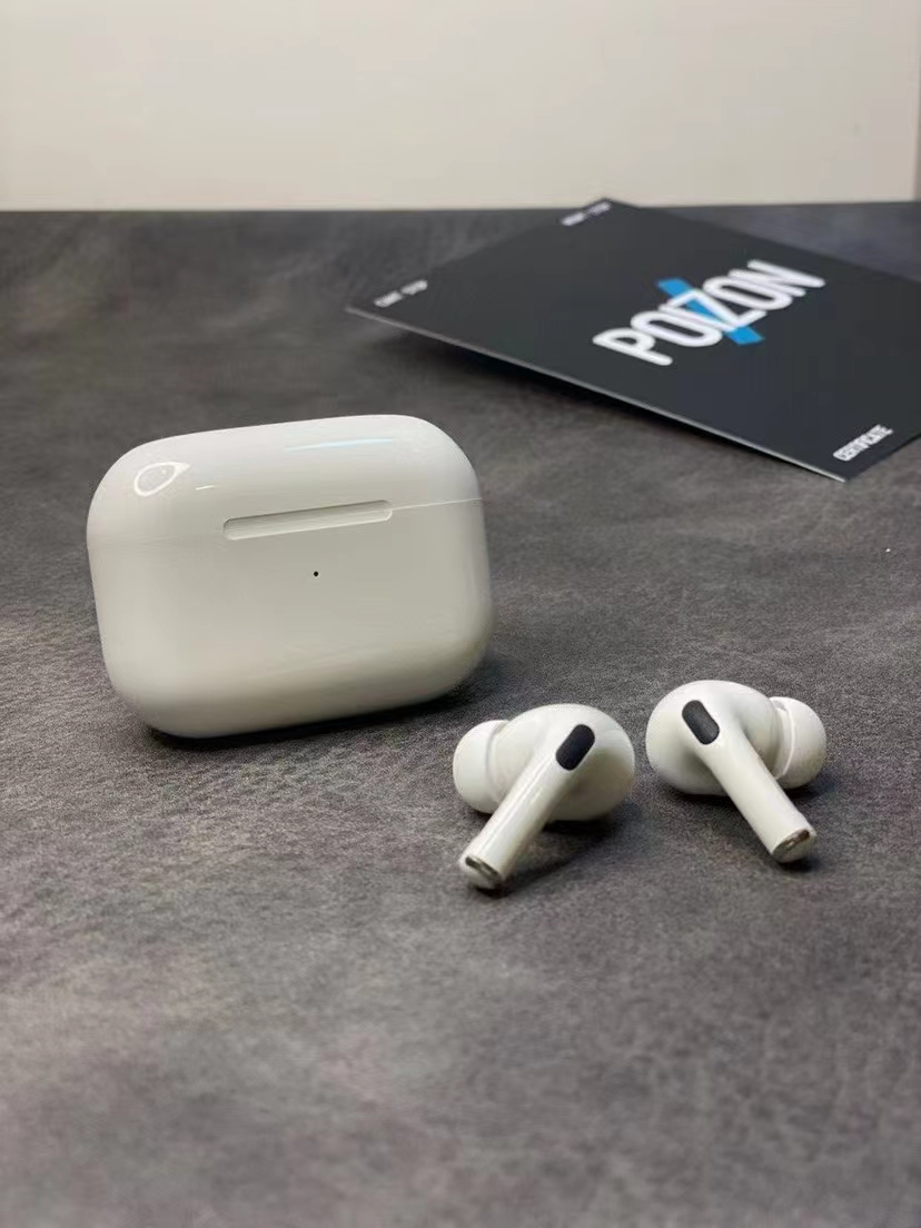 【真实降噪黑网】airpods pro耳机
[洛达芯片】 最高版本【原装黑网】 最新最高苹果三代耳机，改名定位，设置降噪模式！
一比一原厂壳料喇叭，高度还
原正版音质，还原正版手感!
。支持入耳检测 （与正版一致可随意开关）
。耳机续航 5-6小时，充电仓能充 3-4 次实足电池保障续航！
设置可开关通透、降躁，耳塞降噪
电子产品不可能十全十美，我们只能保证是同款里最好的，市面最高品质版本，真实优质厂家货源 不夸大！