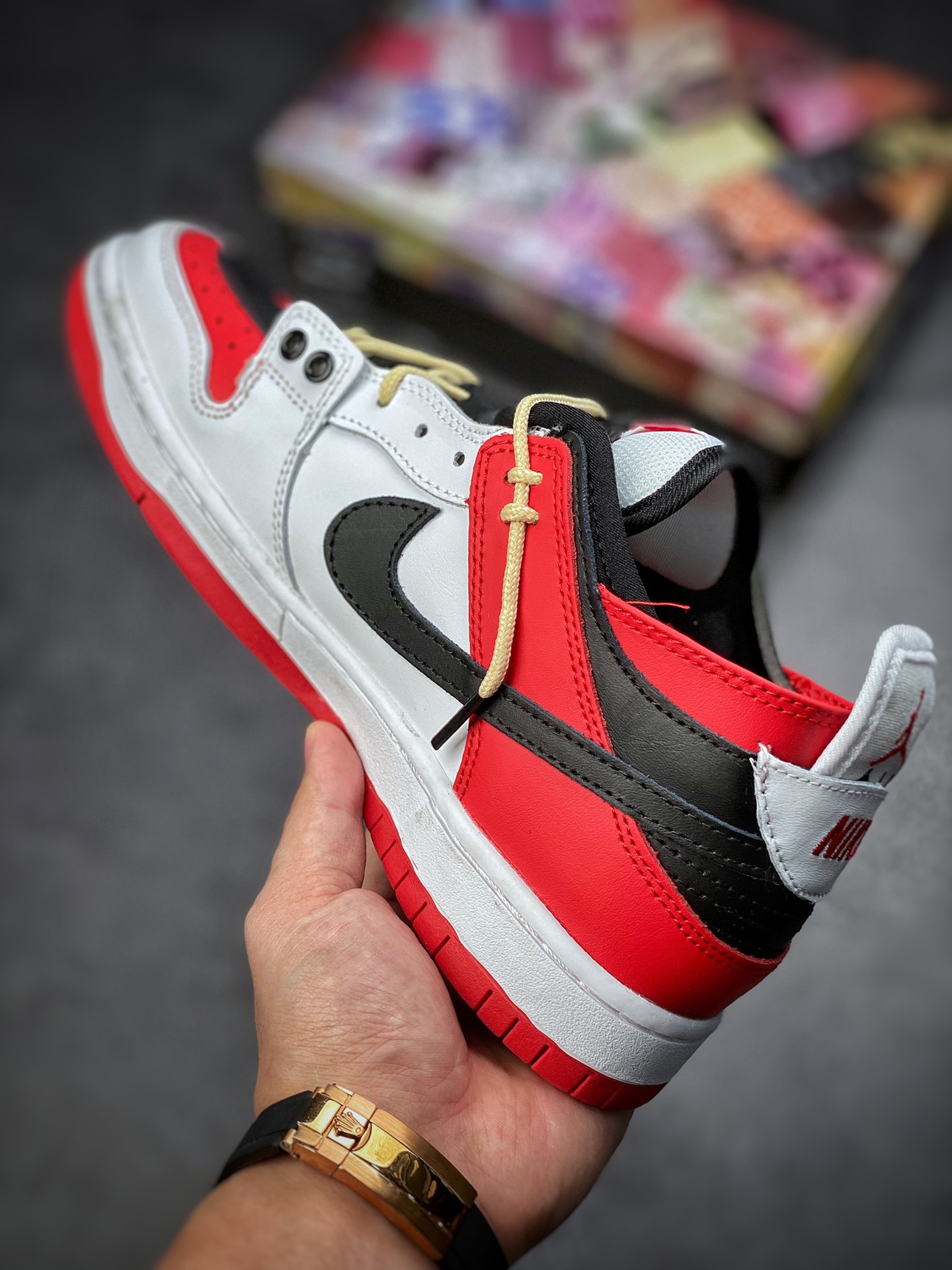 200 Nike Dunk SB 巴黎时装周走秀款 联手EJDER 主理人DM7866-160