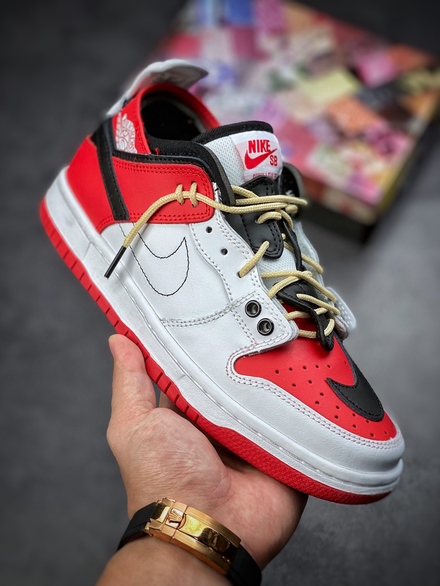 200 Nike Dunk SB 巴黎时装周走秀款 联手EJDER 主理人DM7866-160