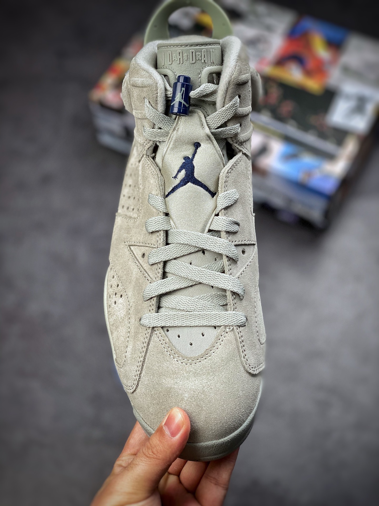 430 【纯原】Air Jordan 6 Retro ”Georgetown” 复刻乔治城灰蓝 CT8529-012