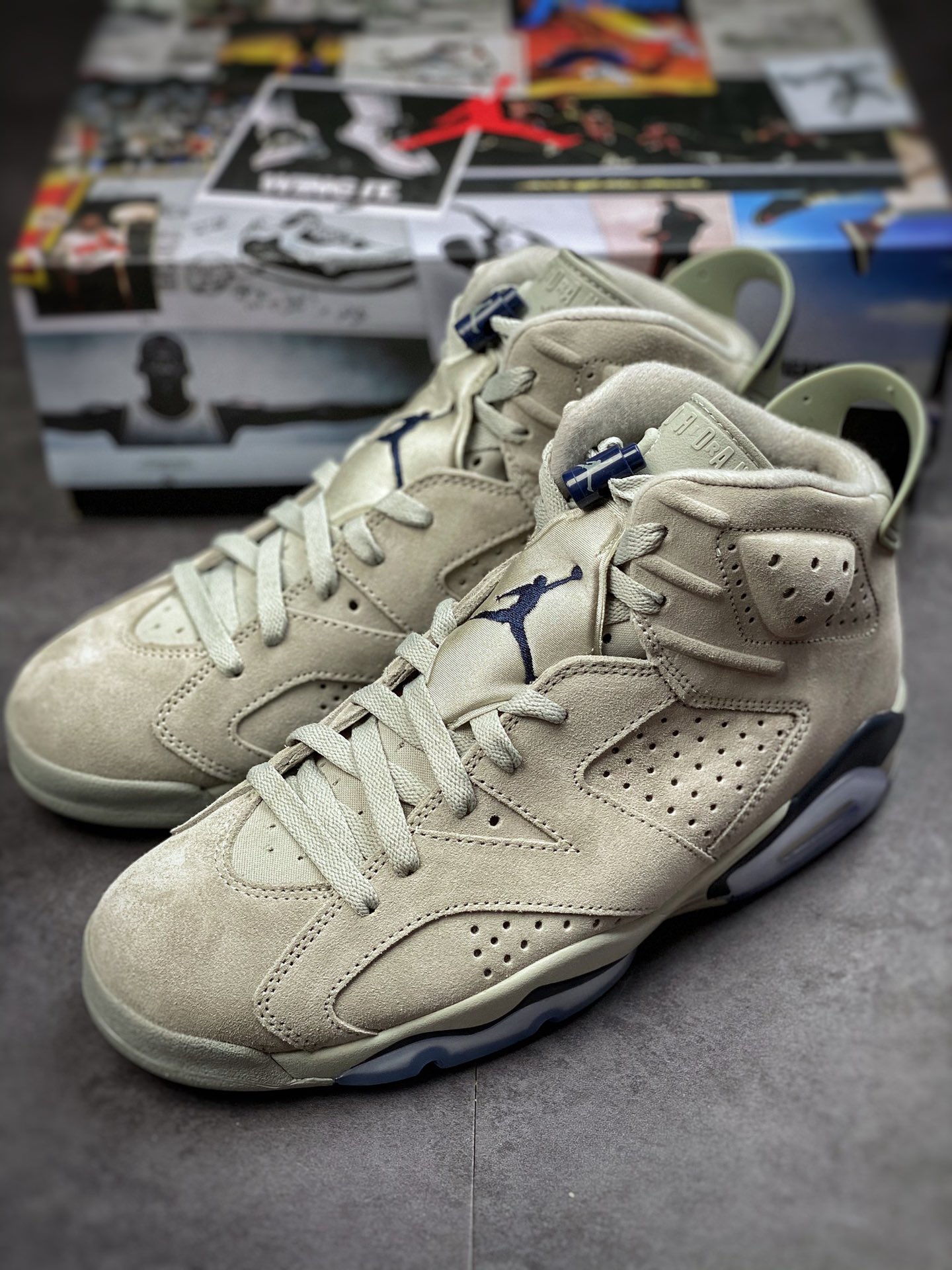 430 【纯原】Air Jordan 6 Retro ”Georgetown” 复刻乔治城灰蓝 CT8529-012