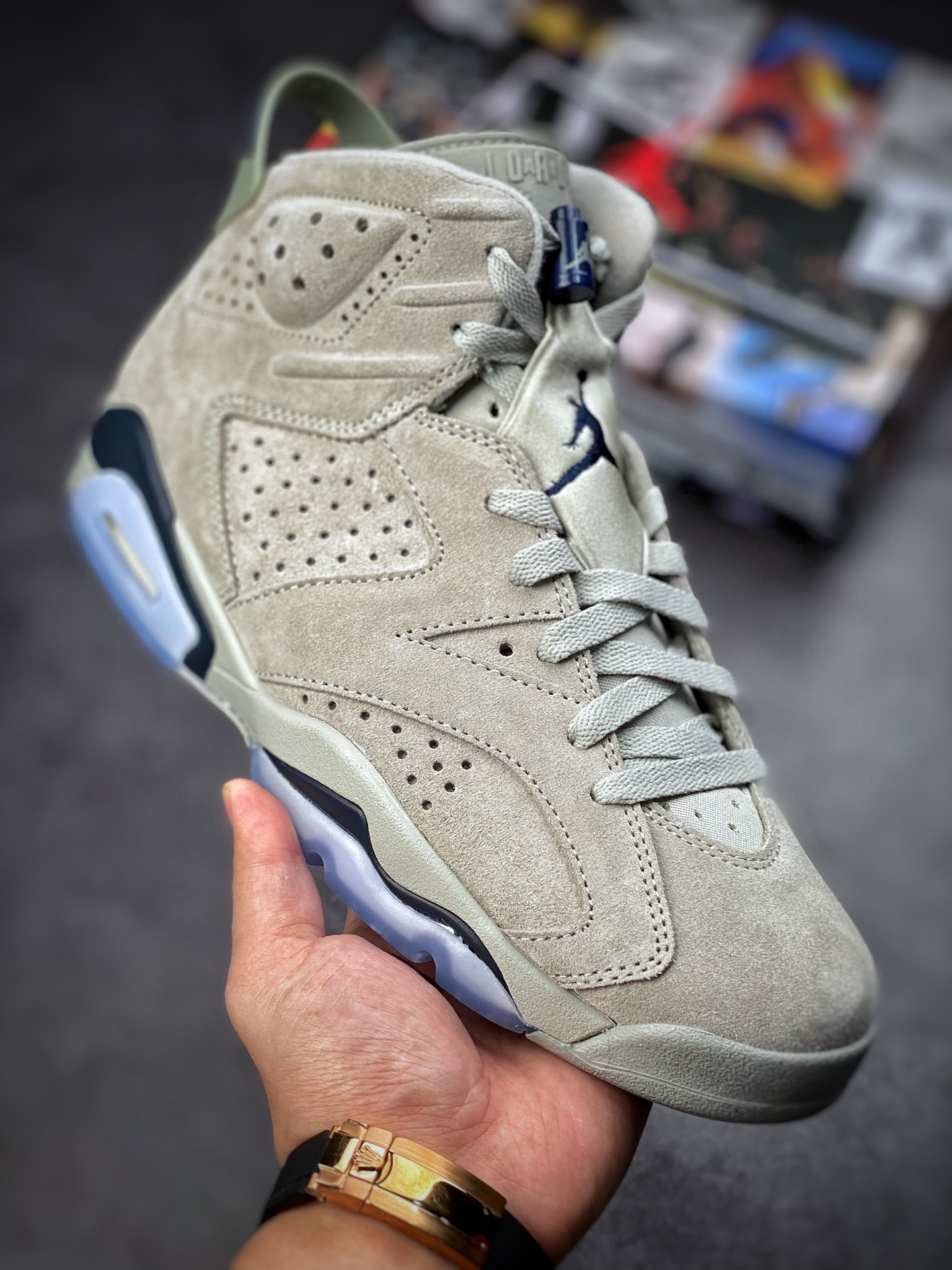 430 【纯原】Air Jordan 6 Retro ”Georgetown” 复刻乔治城灰蓝 CT8529-012