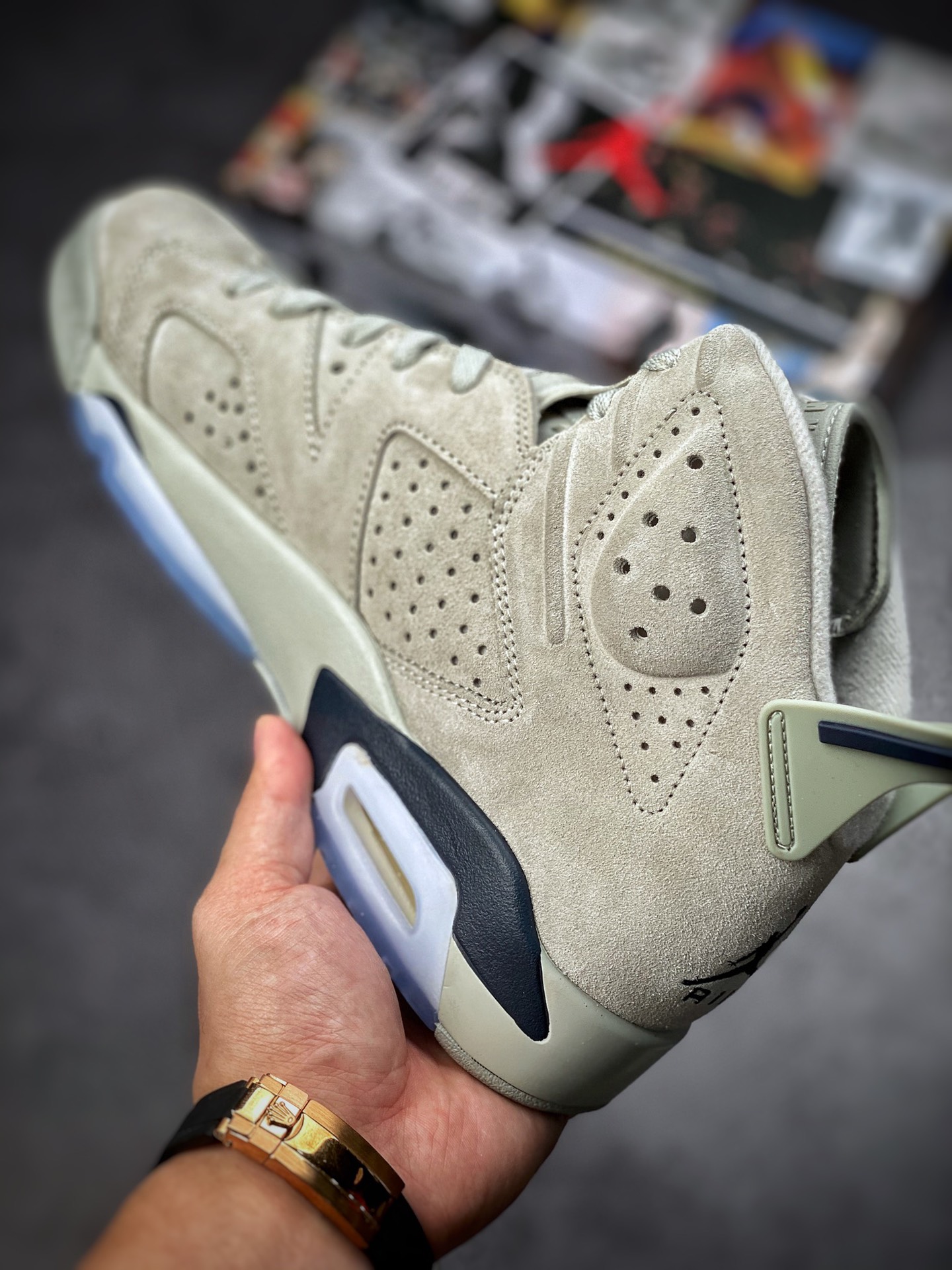 430 【纯原】Air Jordan 6 Retro ”Georgetown” 复刻乔治城灰蓝 CT8529-012