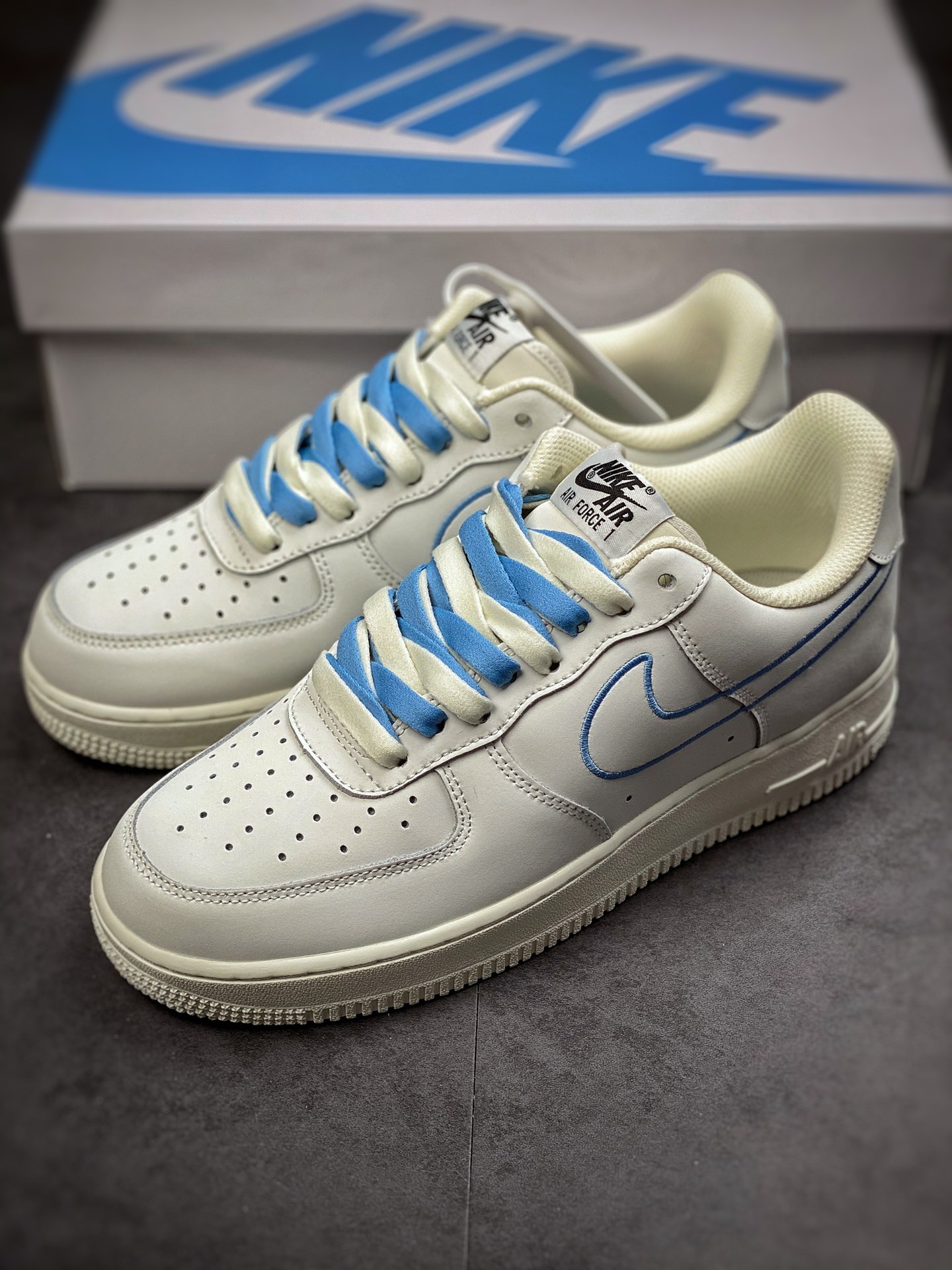 220 Nike Air Force 1 Low 07 天蓝电绣勾 CL6326-118