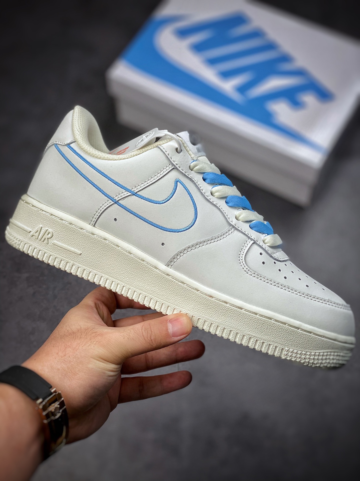 220 Nike Air Force 1 Low 07 天蓝电绣勾 CL6326-118