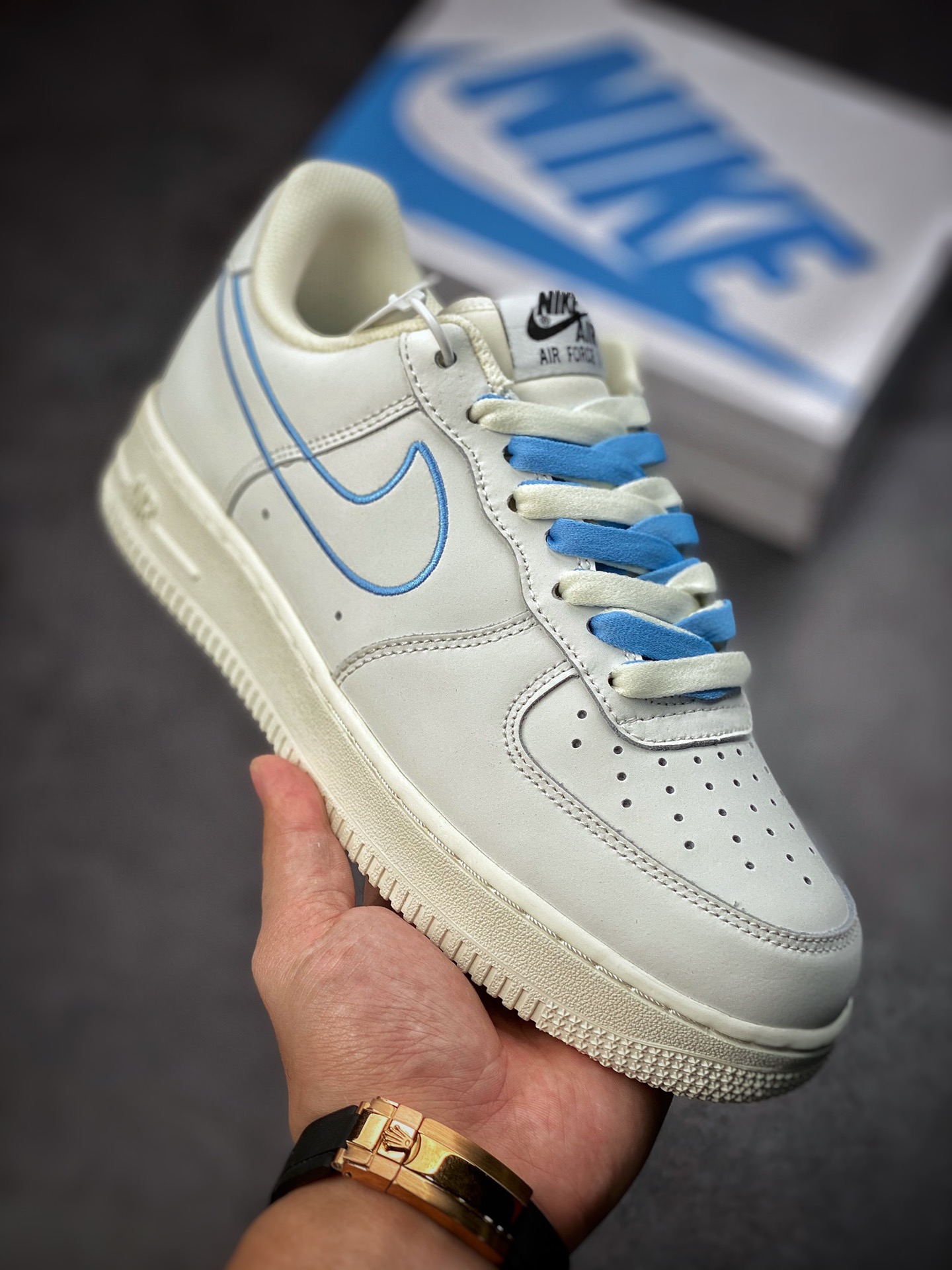 220 Nike Air Force 1 Low 07 天蓝电绣勾 CL6326-118