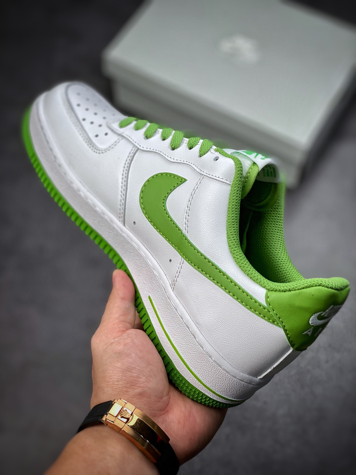 160 Nike Air Force 1 Low 07 白绿 DH7561-105