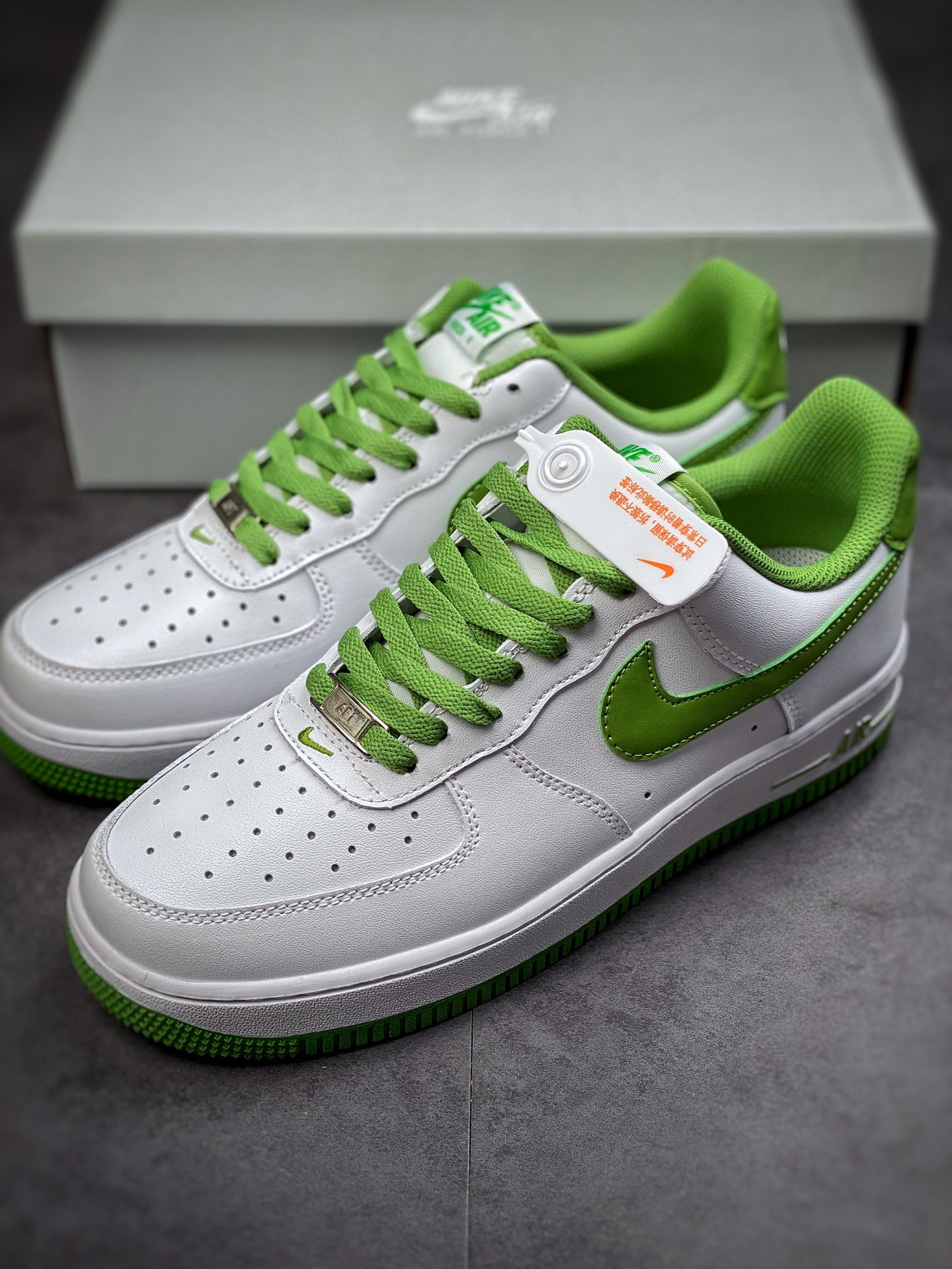 160 Nike Air Force 1 Low 07 白绿 DH7561-105