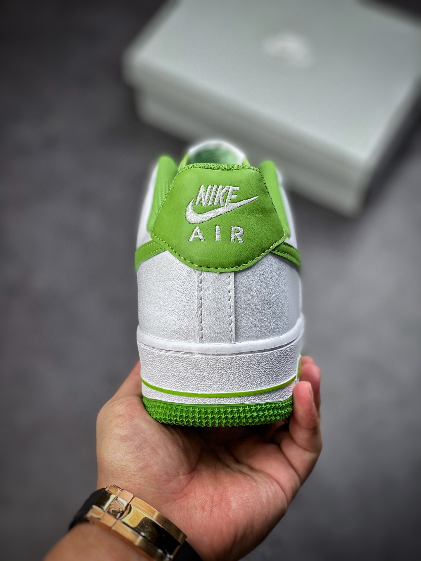 160 Nike Air Force 1 Low 07 白绿 DH7561-105