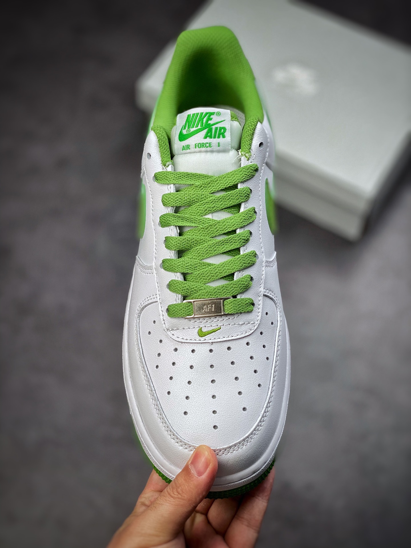 160 Nike Air Force 1 Low 07 白绿 DH7561-105