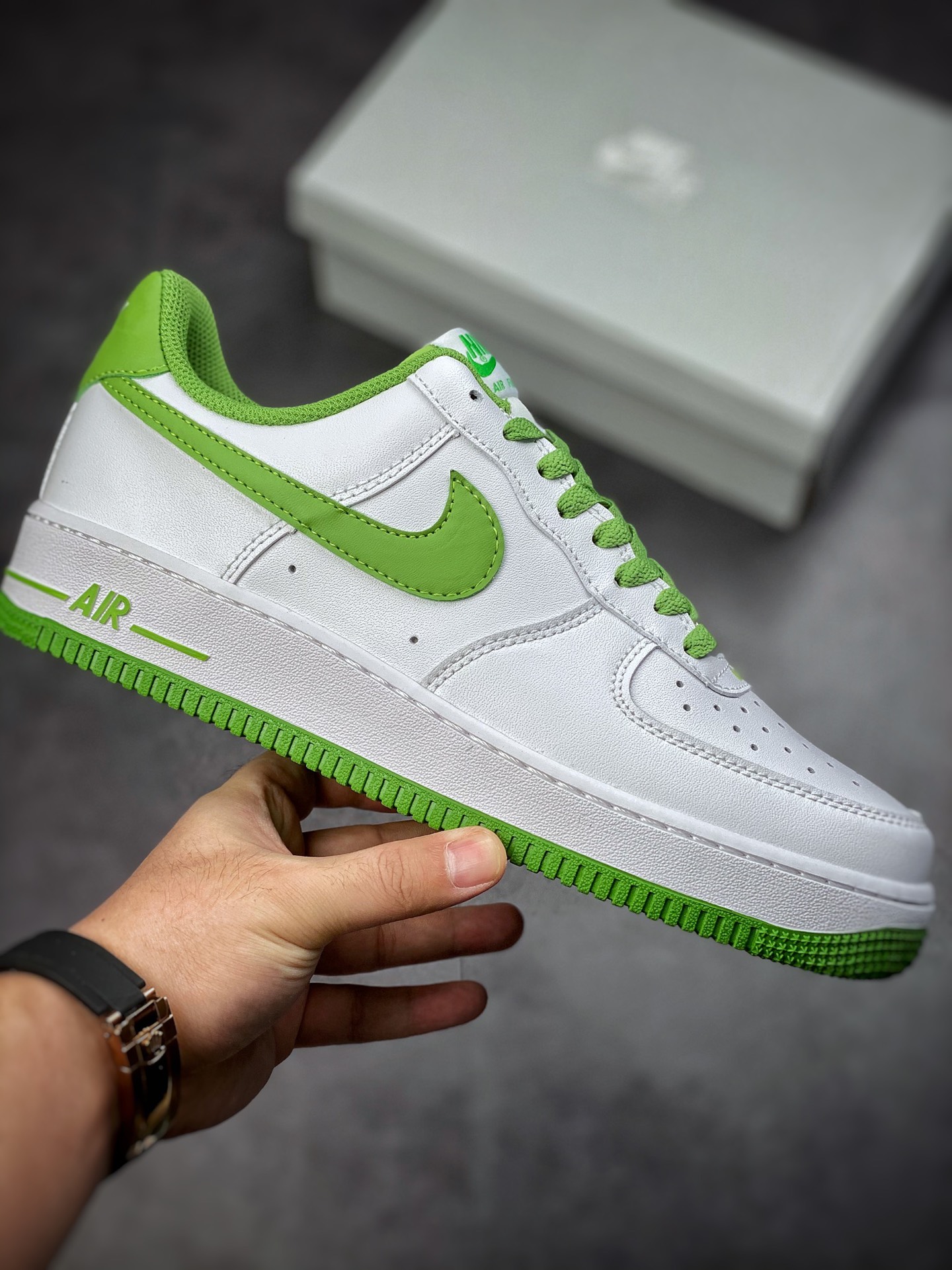 160 Nike Air Force 1 Low 07 白绿 DH7561-105