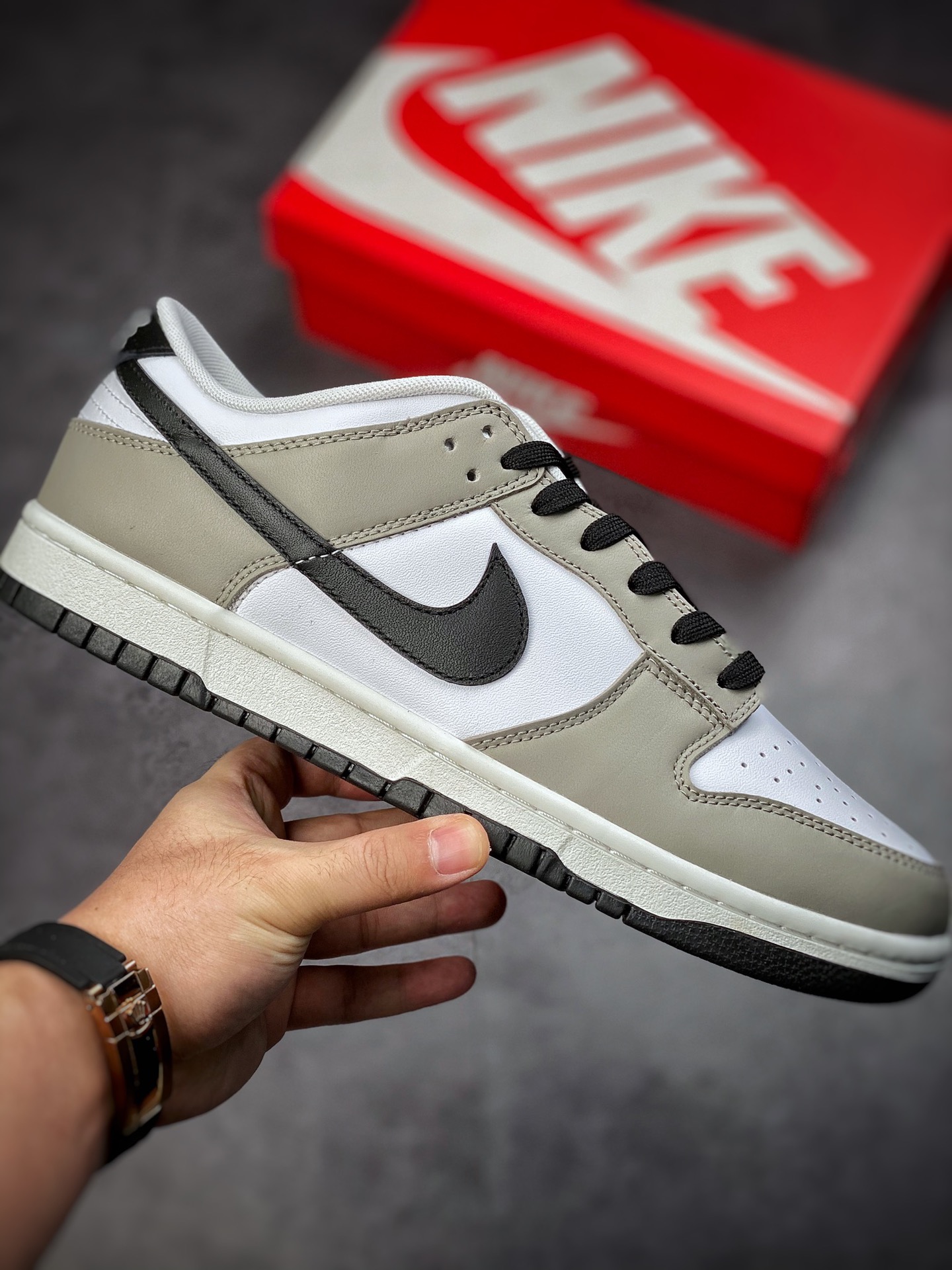 300 Nike Dunk Low Light Smoke Grey 白灰 整体 DD1503-117