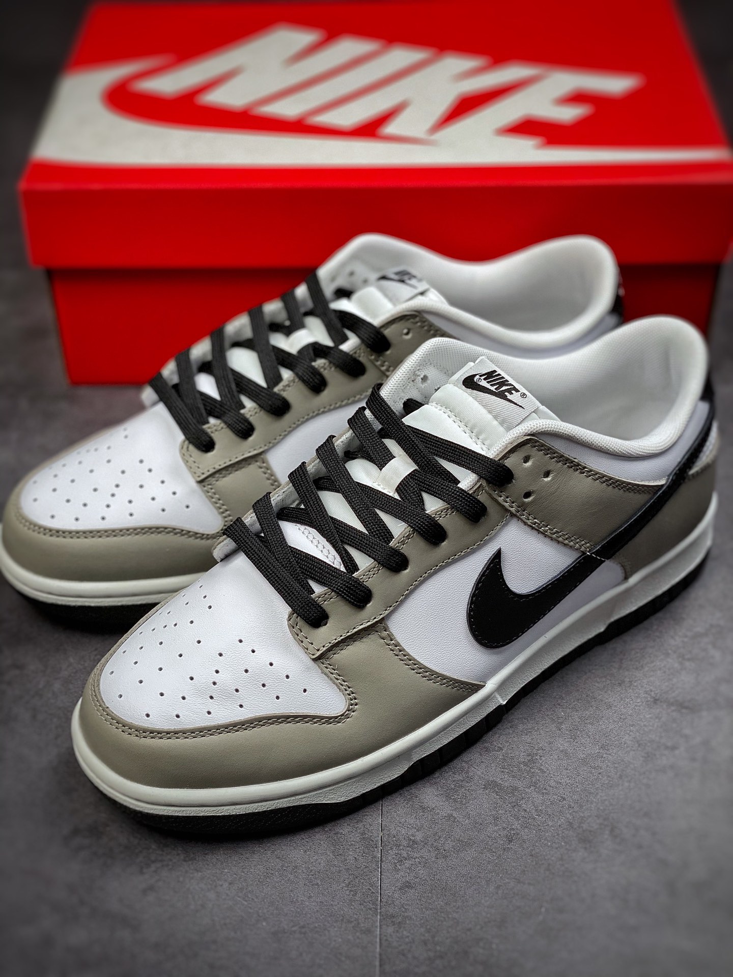 300 Nike Dunk Low Light Smoke Grey 白灰 整体 DD1503-117