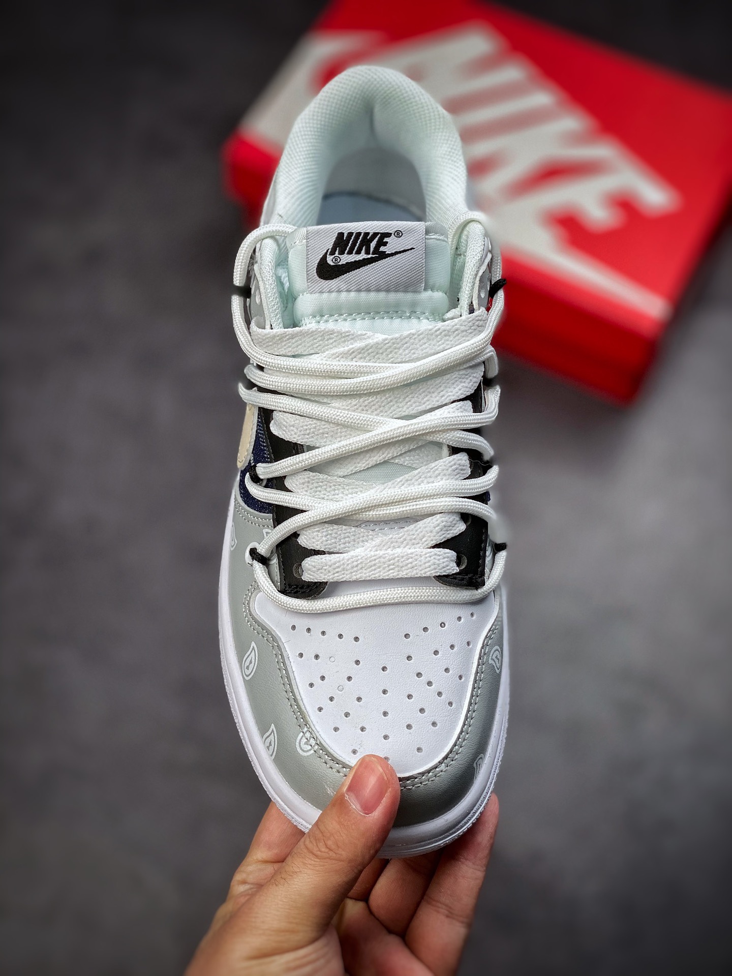 190 Futura x Nike Dunk Low SB联名 解构绑带滑板鞋 DD3363-002