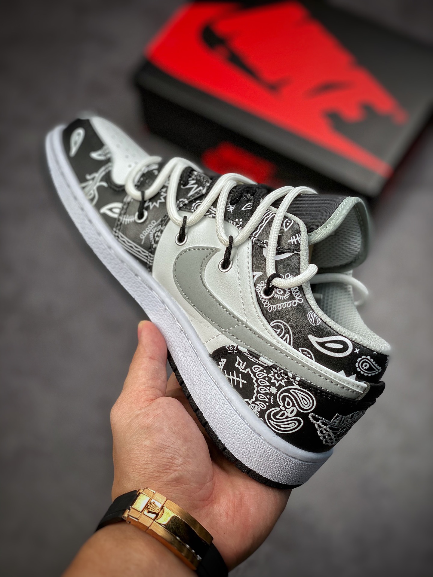 170 Air Jordan 1 Low 解构抽绳低帮 AJ1乔1低帮休闲板鞋 553558-040