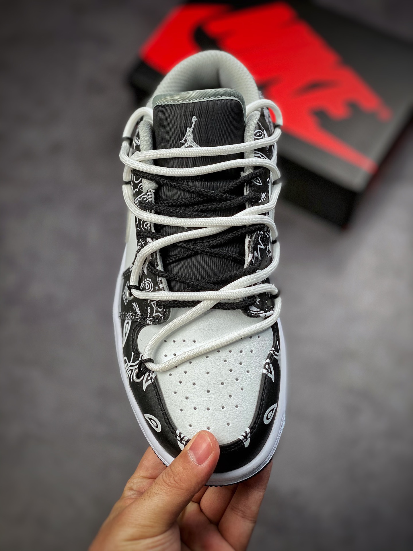 170 Air Jordan 1 Low 解构抽绳低帮 AJ1乔1低帮休闲板鞋 553558-040