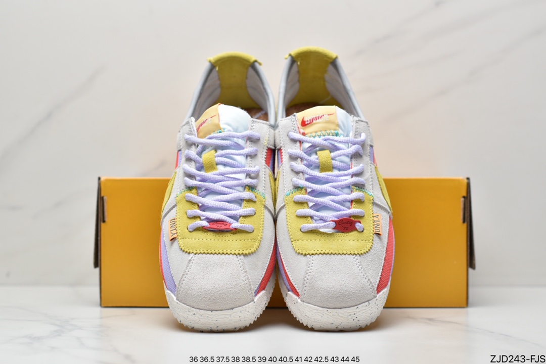 240 耐克Union x Nike Cortez情侣款 阿甘系列 运动休闲跑步鞋DR1413