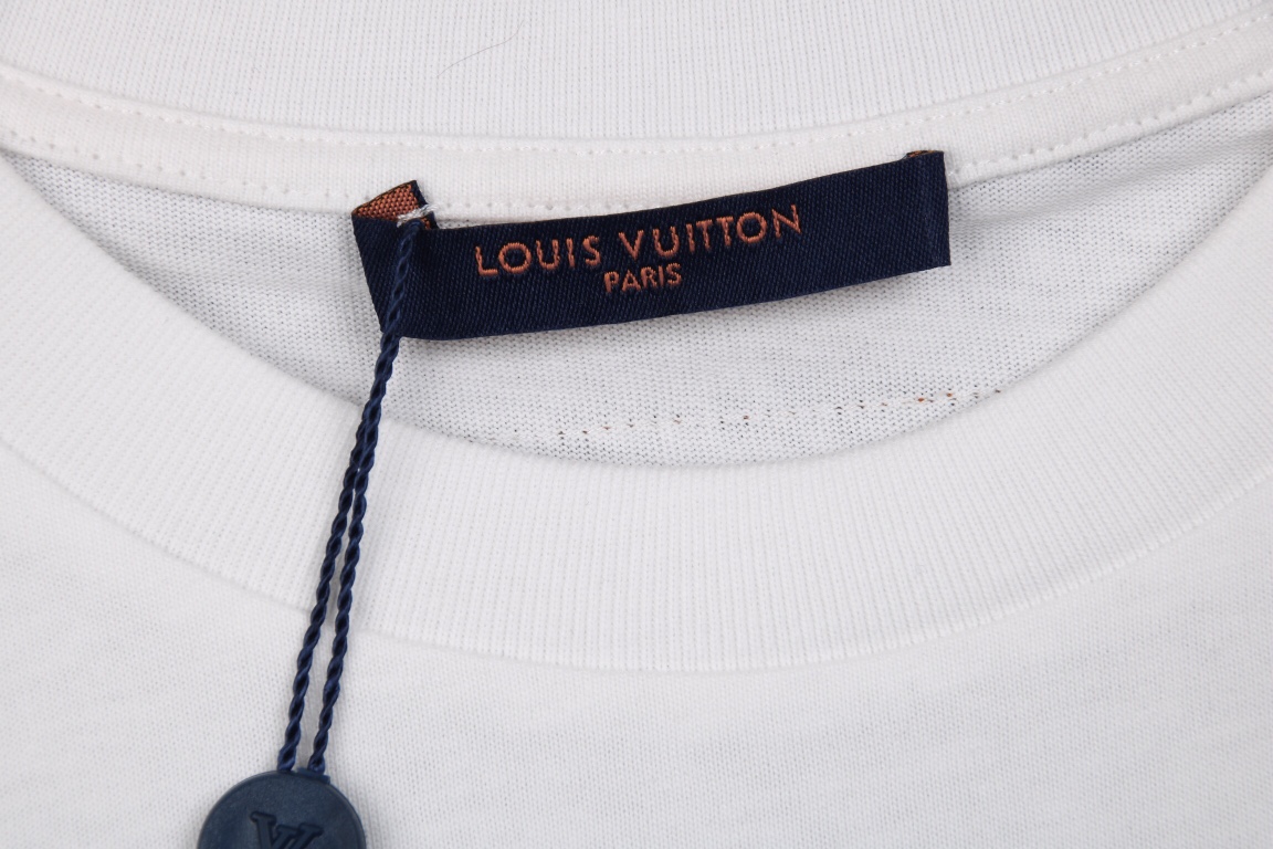 Louis vitton 22ss 抽象脸谱短袖专柜同步