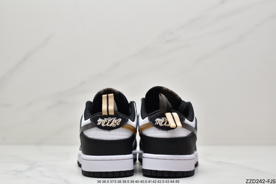 250 NK SB Dunk Low prm 金银熊猫SB扣碎篮板时尚休闲板鞋 DH9764-001