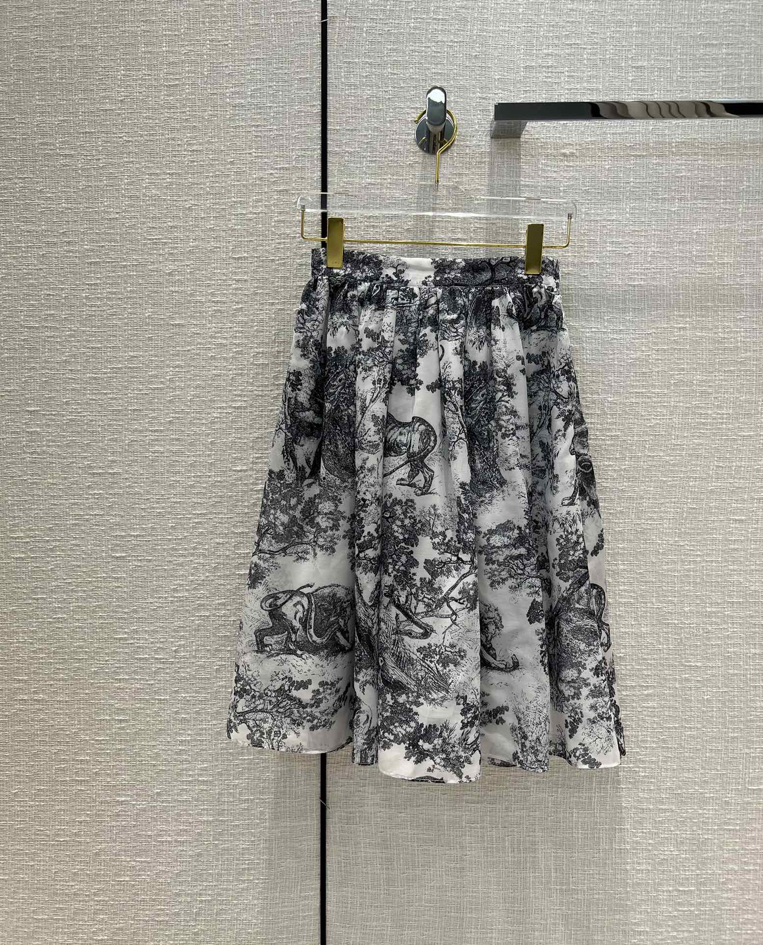 Online Sale
 Dior Clothing Skirts Printing Cotton Spring Collection