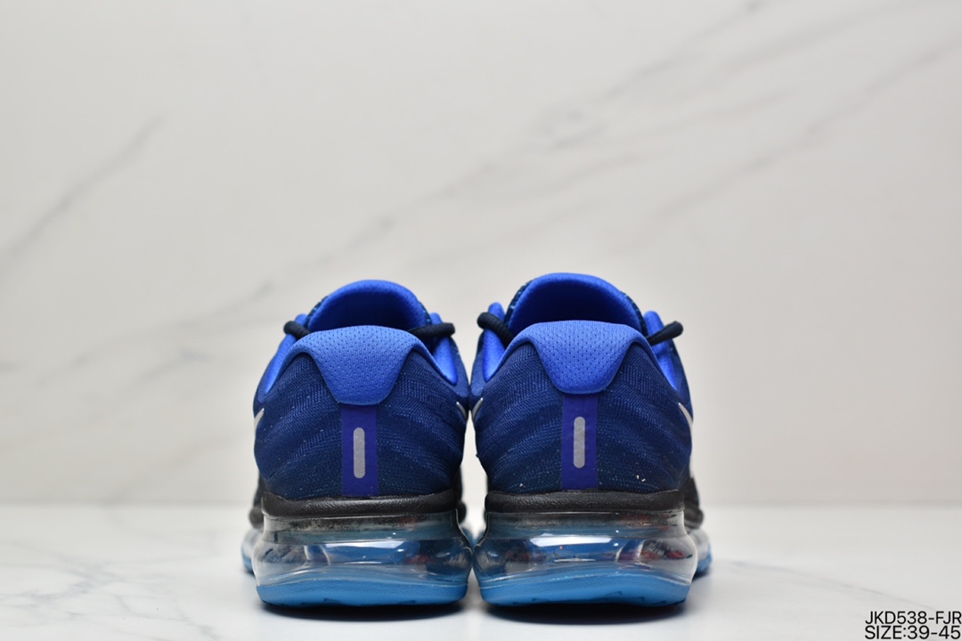 160 耐克Nike Air Max 2017 网面全掌气垫休闲运动百搭慢跑鞋 灰白 849559