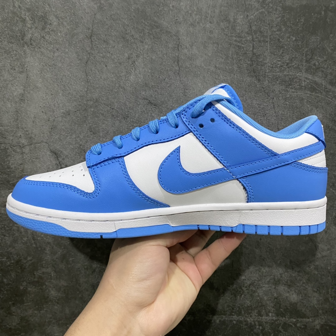 图片[2]-YT版本Dunk Low大学蓝 终极鞋型改进版 鞋头弧度和 后跟鞋型改到完美 皮料采用同步正品的原厂Sadesa头层皮 皮质毛孔细节和zp完全一致，裁边清洁度干净无瑕，市场第一梯队的高端版，可对比各字母版本！ 价格优势 可零售高价的版本‼️ 尺码：40-46 女码出货中-选品中心
