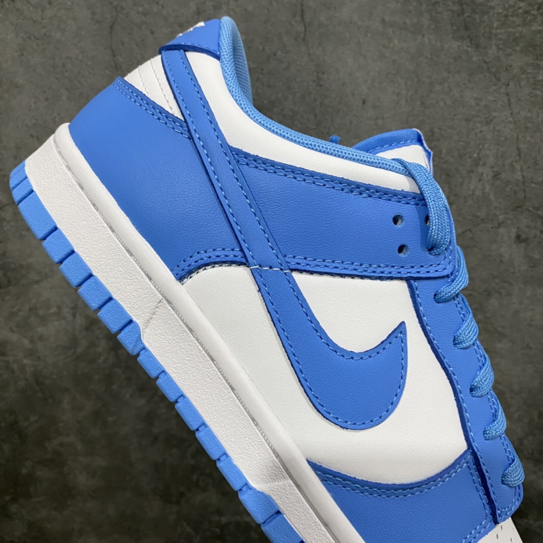 图片[7]-YT版本Dunk Low大学蓝 终极鞋型改进版 鞋头弧度和 后跟鞋型改到完美 皮料采用同步正品的原厂Sadesa头层皮 皮质毛孔细节和zp完全一致，裁边清洁度干净无瑕，市场第一梯队的高端版，可对比各字母版本！ 价格优势 可零售高价的版本‼️ 尺码：40-46 女码出货中-选品中心