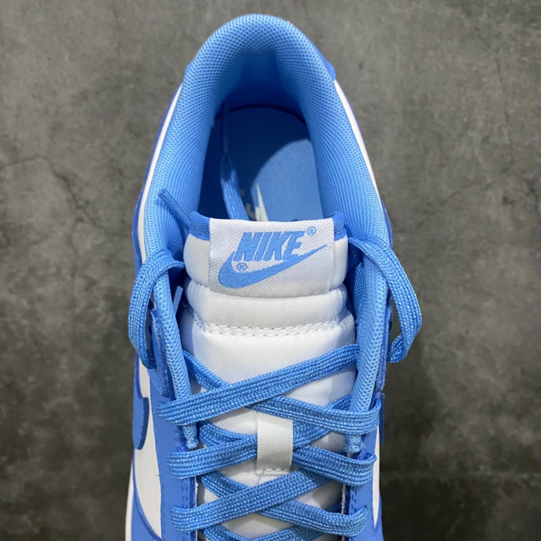 图片[8]-YT版本Dunk Low大学蓝 终极鞋型改进版 鞋头弧度和 后跟鞋型改到完美 皮料采用同步正品的原厂Sadesa头层皮 皮质毛孔细节和zp完全一致，裁边清洁度干净无瑕，市场第一梯队的高端版，可对比各字母版本！ 价格优势 可零售高价的版本‼️ 尺码：40-46 女码出货中-选品中心