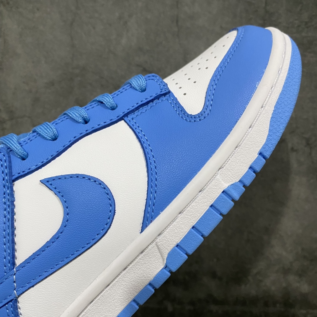 图片[6]-YT版本Dunk Low大学蓝 终极鞋型改进版 鞋头弧度和 后跟鞋型改到完美 皮料采用同步正品的原厂Sadesa头层皮 皮质毛孔细节和zp完全一致，裁边清洁度干净无瑕，市场第一梯队的高端版，可对比各字母版本！ 价格优势 可零售高价的版本‼️ 尺码：40-46 女码出货中-选品中心