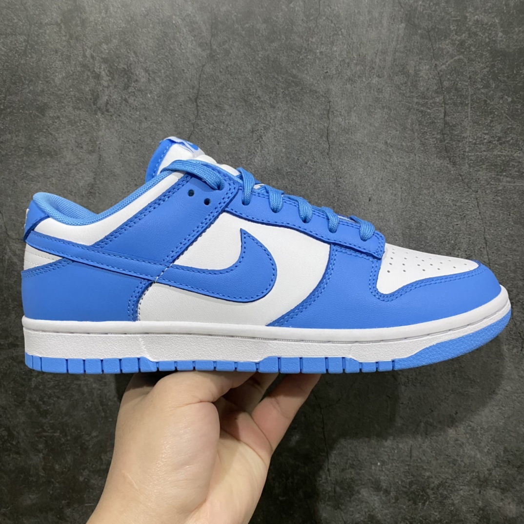 YT版本Dunk Low大学蓝 终极鞋型改进版 鞋头弧度和 后跟鞋型改到完美 皮料采用同步正品的原厂Sadesa头层皮 皮质毛孔细节和zp完全一致,裁边清洁度干净无瑕,市场第一梯队的高端版,可对比各字母版本! 价格优势 可零售高价的版本‼️ 尺码:40-46 女码出货中-选品中心