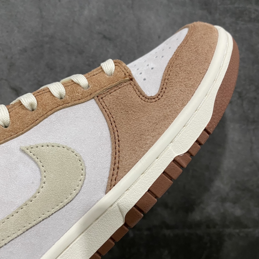 图片[6]-YT版本Dunk Low白棕小麦DD1390-100 终极鞋型改进版 鞋头弧度和 后跟鞋型改到完美 皮料采用同步正品的原厂Sadesa头层皮 皮质毛孔细节和zp完全一致，裁边清洁度干净无瑕，市场第一梯队的高端版，可对比各字母版本！ 价格优势 可零售高价的版本‼️ 尺码：40-46 女码出货中-选品中心