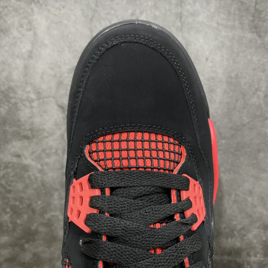 图片[5]-莞产纯原版AJ4黑红雷公CT8527-016 市售天花板品质 全鞋使用原厂材料打造 完美鞋型 网格不打皱 正确针车走线 一切细节可对比原鞋 高端零售首选版本 极力推荐 尺码：40-47.5-选品中心