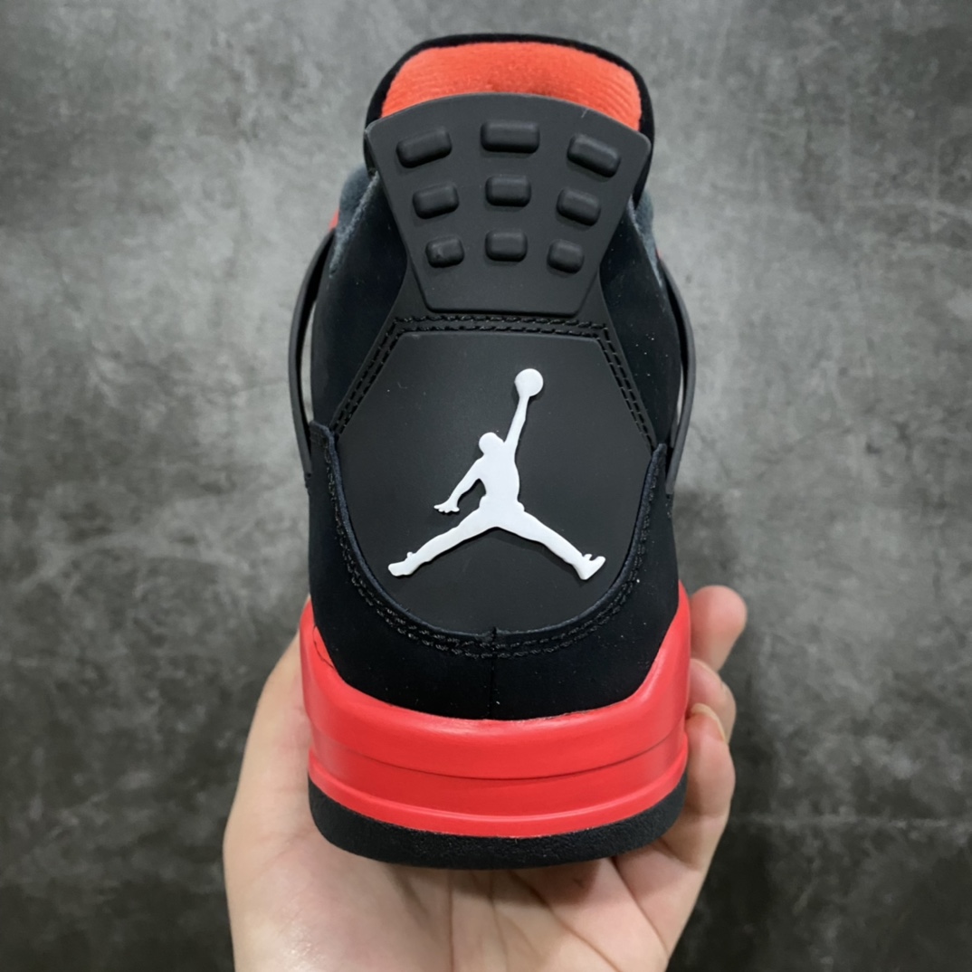 图片[8]-莞产纯原版AJ4黑红雷公CT8527-016 市售天花板品质 全鞋使用原厂材料打造 完美鞋型 网格不打皱 正确针车走线 一切细节可对比原鞋 高端零售首选版本 极力推荐 尺码：40-47.5-选品中心