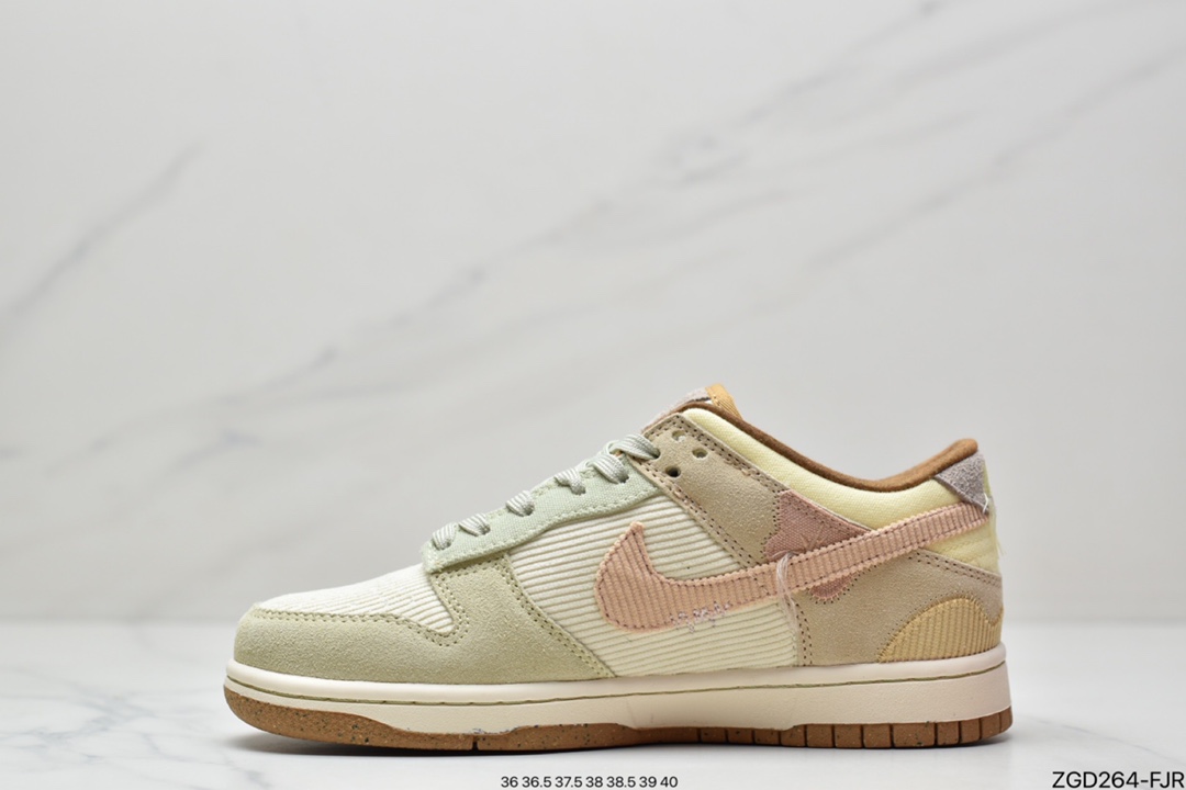 290 耐克Nike Dunk Low “Bright Side” 灰蓝灯芯绒 DQ5076