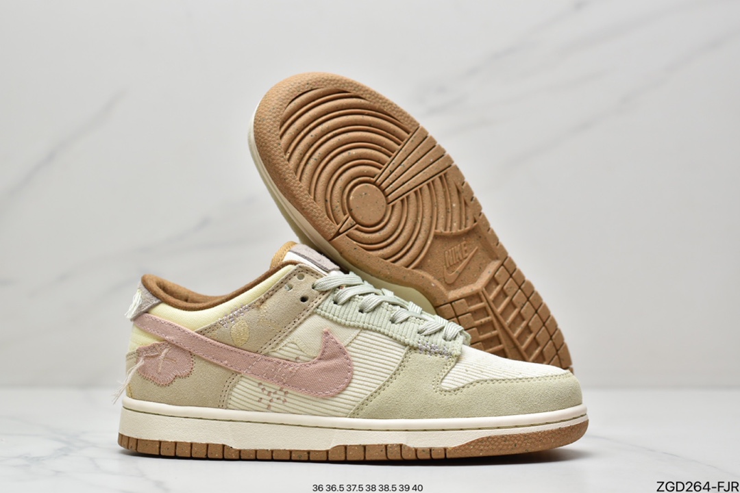 290 耐克Nike Dunk Low “Bright Side” 灰蓝灯芯绒 DQ5076