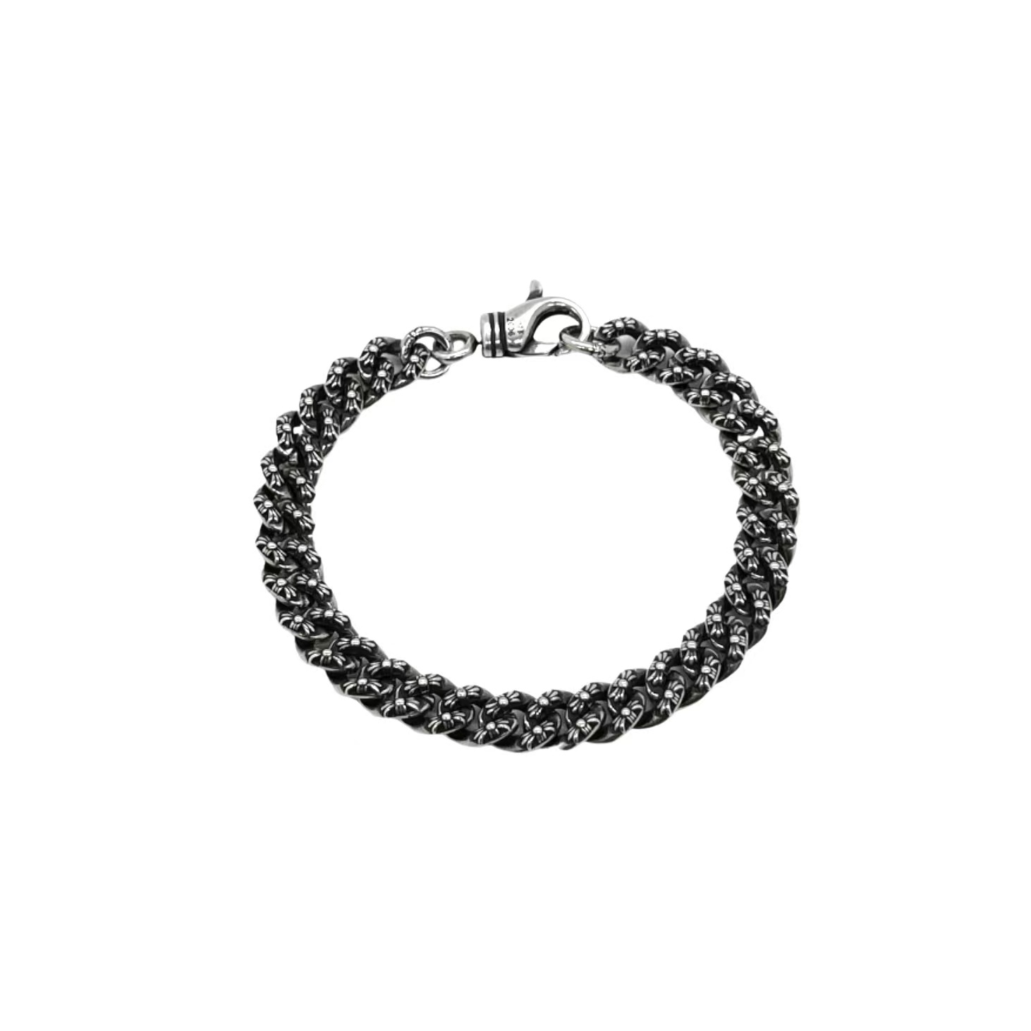 Chrome Hearts Joyas Pulsera 925 plata Vintage Cadena